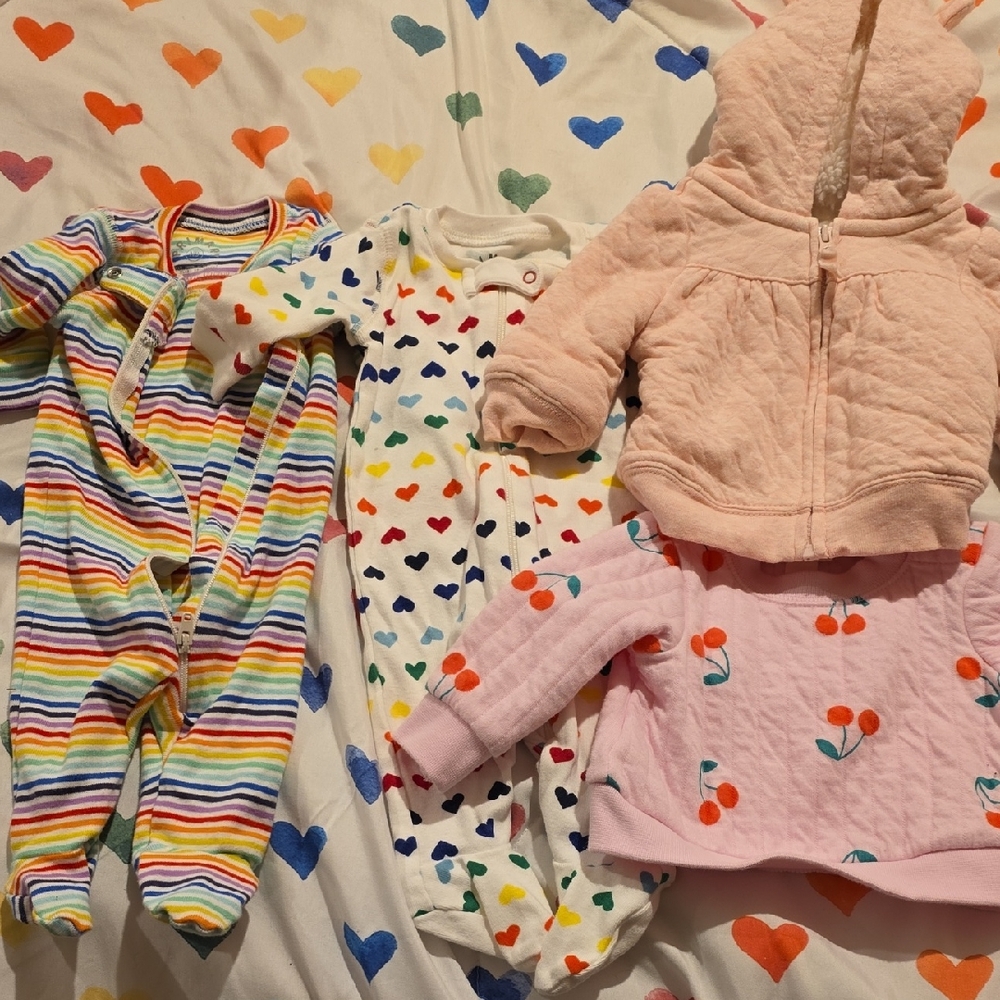 Colorful Baby Clothing Set